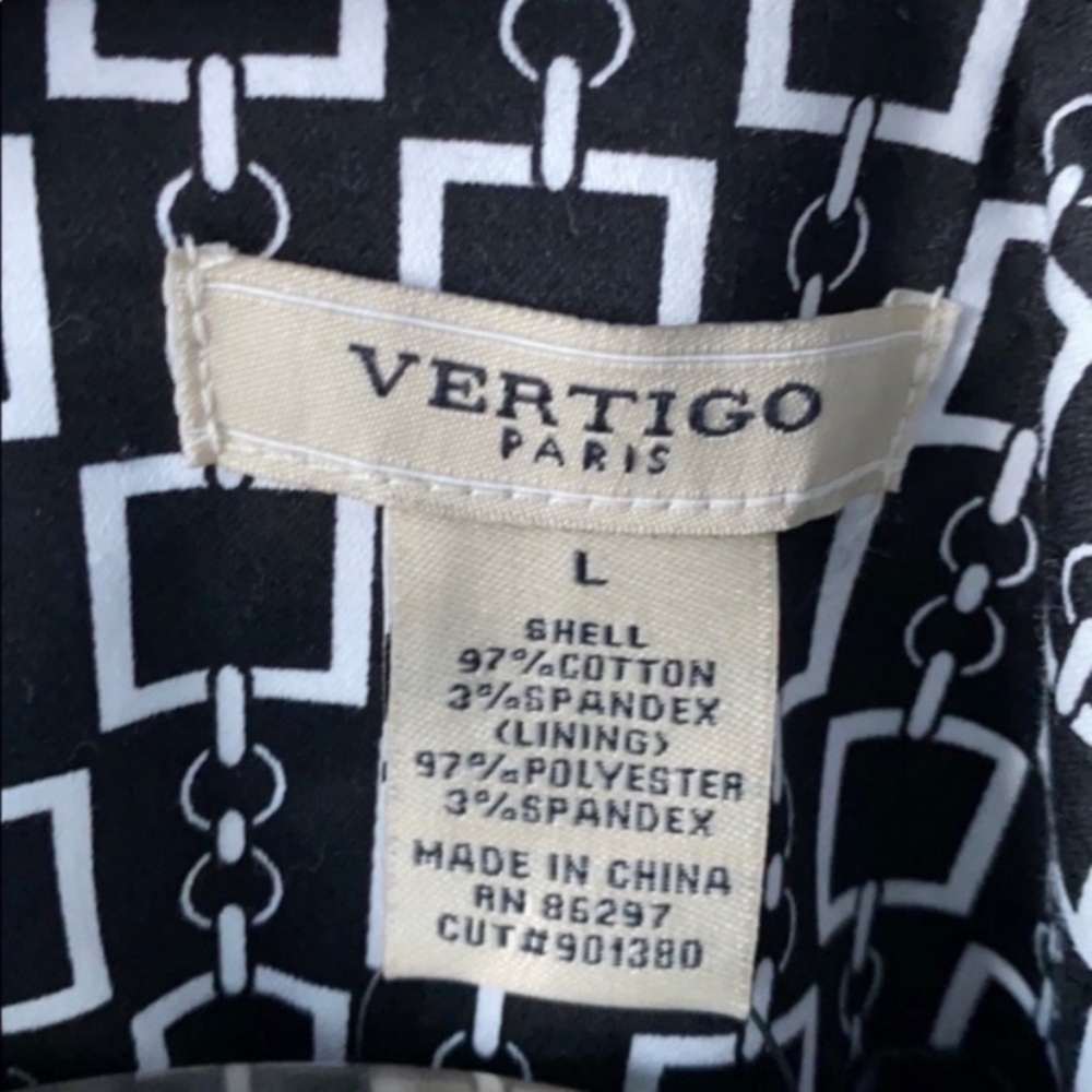 Vertigo Paris Trench coat  size L new - Picture 9 of 9
